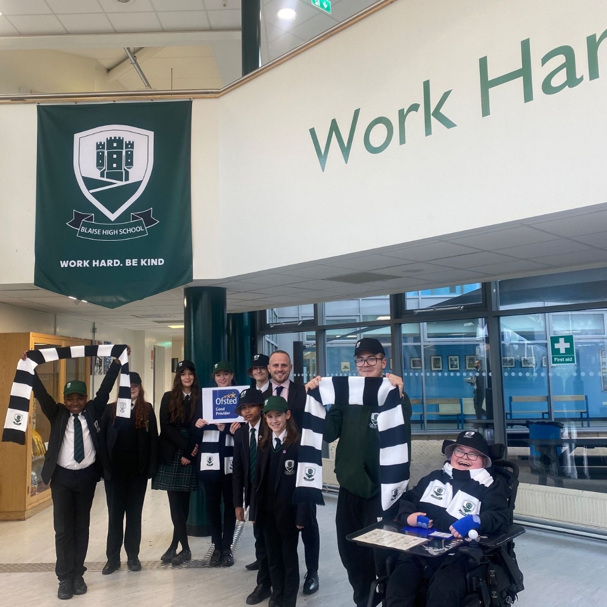 Greenshaw Learning Trust Blaise High School Celebrates Ofsted Success